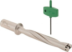 Hertel - 1.2008 to 1.22" Diam, 7xD, 213.5mm Max Depth, 1-1/4" Shank Diam, Replaceable Tip Drill - HMD-MBM Toolholder, Series HMD - Exact Tooling