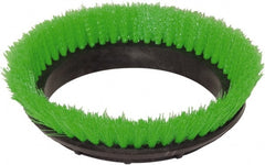 Bissell - Scrubbing Brush - 12" Machine, Blue Pad, Polyester - Exact Tooling