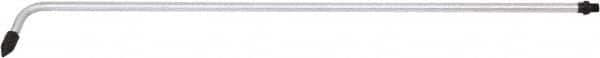 Value Collection - Blow Gun Extended Reach Tube with Rubber Tip - 1/4 NPT, 23" Long - Exact Tooling