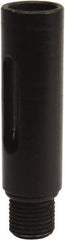 Value Collection - Blow Gun Safety Booster Nozzle - 1/4 NPT, 1.89" Hose Length, Aluminum - Exact Tooling