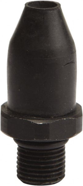 Value Collection - Blow Gun Rubber Tip - 1/4 NPT, 1.4" Hose Length - Exact Tooling