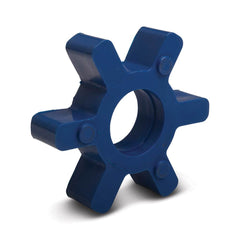 TB Wood's - Flexible Coupling; Type: Spider ; Outside Diameter (Inch): 3.3 ; Material: Urethane, Blue ; Torque (In/Lb): 1188 (Pounds); MaximumAssemblyOAL (Inch): 4.23 ; Coupling Size: L110 - Exact Tooling