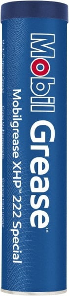 Mobil - 13.7 oz Cartridge Lithium Extreme Pressure Grease - Gray/Black, Extreme Pressure, 284°F Max Temp, NLGIG 2, - Exact Tooling