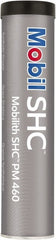 Mobil - 13.7 oz Cartridge Lithium High Temperature Grease - Off White, High/Low Temperature, 350°F Max Temp, NLGIG 1-1/2, - Exact Tooling