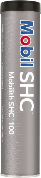 Mobil - 13.4 oz Cartridge Lithium High Temperature Grease - Red, High/Low Temperature, 350°F Max Temp, NLGIG 2, - Exact Tooling