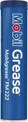 Mobil - 13.7 oz Cartridge Lithium General Purpose Grease - White, Food Grade, 500°F Max Temp, NLGIG 2, - Exact Tooling