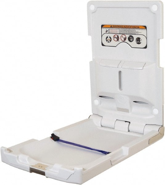 World Dryer - Polyethylene Baby Changing Station - 20" Long x 4.2969" High x 20" Wide - Exact Tooling