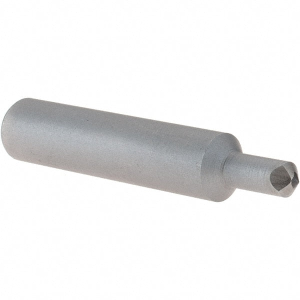 Tru-Maxx - 0.08 to 0.1 Carat Single Point Diamond Dresser - 3/8" Long x 3/8" Shank Diam - Exact Tooling