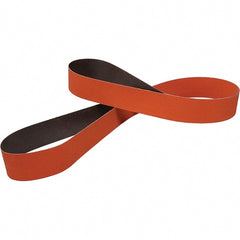 3M - 1/2" Wide x 24" OAL, 50 Grit, Ceramic Abrasive Belt - Ceramic, Coated, Series 984F - Exact Tooling