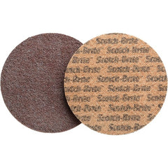 3M - 5" Disc Diam, Aluminum Oxide Quick Change Disc - Type R Attaching System, Coated, Coarse Grade - Exact Tooling