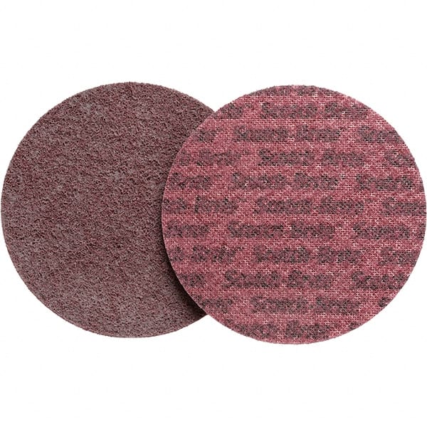 3M - 4" Disc Diam, Aluminum Oxide Quick Change Disc - Type R Attaching System, Coated, Medium Grade - Exact Tooling