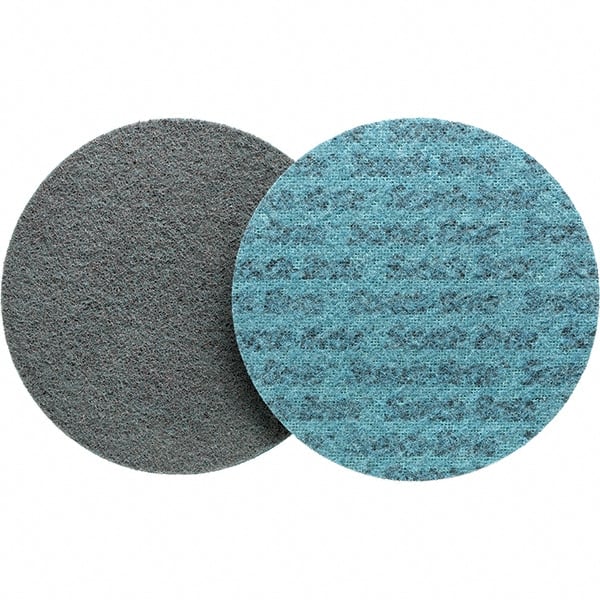 3M - 4" Disc Diam, Aluminum Oxide Quick Change Disc - Type R Attaching System, Coated, Very Fine Grade - Exact Tooling