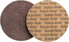 3M - 7" Diam, Aluminum Oxide Hook & Loop Disc - Coarse Grade, Nonwoven, - Exact Tooling