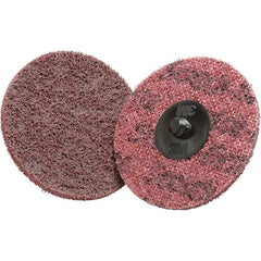 3M - 3" Disc Diam, Aluminum Oxide Quick Change Disc - Type S Attaching System, Coated, Very Fine Grade - Exact Tooling