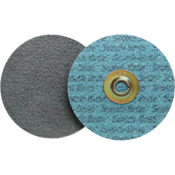 3M - 7" Disc Diam, Aluminum Oxide Quick Change Disc - Type R Attaching System, Coated, Very Fine Grade - Exact Tooling