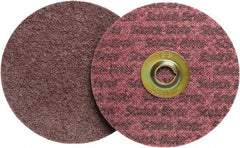 3M - 4-1/2" Disc Diam, Aluminum Oxide Quick Change Disc - Type R Attaching System, Coated, Medium Grade - Exact Tooling