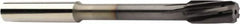 Sandvik Coromant - 6.5mm Solid Carbide 6 Flute Chucking Reamer - Spiral Flute, 20.8mm Flute Length, 100mm OAL - Exact Tooling