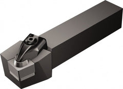 Sandvik Coromant - CCRNR/L, Right Hand Cut, 15° Lead Angle, 31.75mm Shank Height x 31.75mm Shank Width, Negative Rake Indexable Turning Toolholder - 152.4mm OAL, CNGN 12 07 08, CNG 452 Insert Compatibility, Series T-Max - Exact Tooling