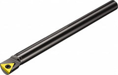 Sandvik Coromant - 8.5mm Min Bore Diam, 80mm OAL, 6mm Shank Diam, A..STFPR/L-R Indexable Boring Bar - Screw-On Holding Method - Exact Tooling