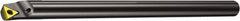 Sandvik Coromant - 20mm Min Bore Diam, 200mm OAL, 16mm Shank Diam, E..STFPR/L..-R Indexable Boring Bar - TPMT 221, TPMT 11 03 04 Insert, Screw or Clamp Holding Method - Exact Tooling