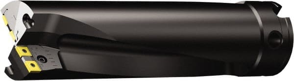 Sandvik Coromant - 296mm Max Drill Depth, 4xD, 72mm Diam, Indexable Insert Drill - 2 Inserts, 80 Varilock Shank - Exact Tooling