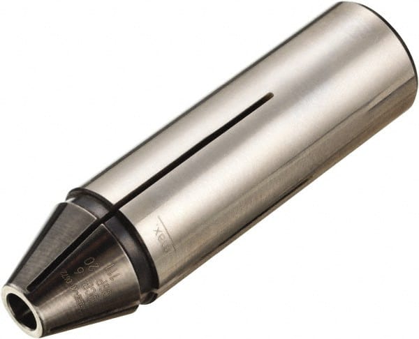 Sandvik Coromant - 8mm ID x 20mm OD, 0.4331" Head Diam, Slotted Hydraulic Chuck Sleeve - Steel, 2.1654" Length Under Head, Through Coolant - Exact Tooling