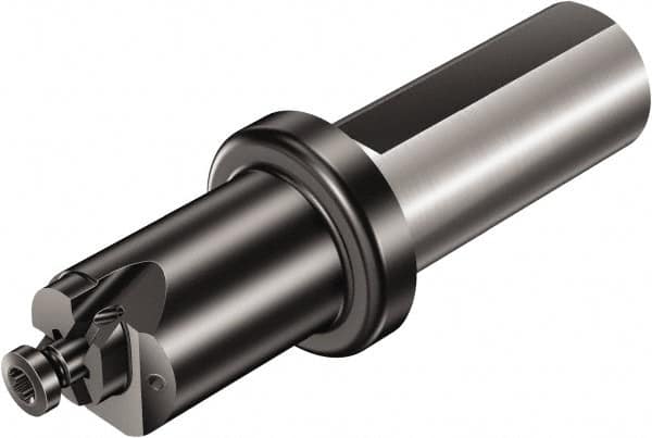 Sandvik Coromant - 32mm Body Length, Boring Bar Holder & Adapter - 32mm Bore Depth, Internal Coolant - Exact Tooling