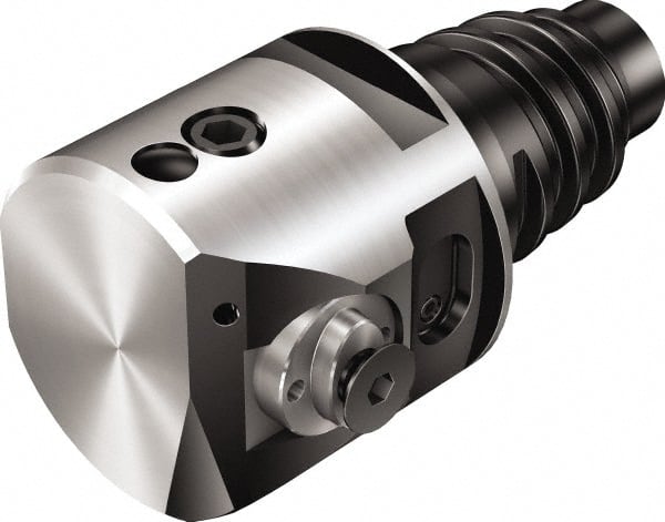 Sandvik Coromant - 23mm Bore Diam, 20mm Body Diam x 22.5mm Body Length, Boring Bar Holder & Adapter - Internal Coolant - Exact Tooling