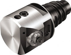 Sandvik Coromant - 3/4" Bore Diam, 18mm Body Diam x 22.5mm Body Length, Boring Bar Holder & Adapter - Internal Coolant - Exact Tooling