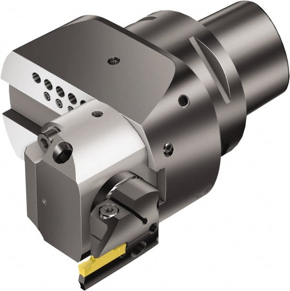 Sandvik Coromant - 96mm Body Length, Boring Bar Holder & Adapter - 96mm Bore Depth, Internal Coolant - Exact Tooling