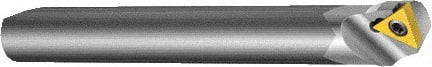 Sandvik Coromant - 17mm Min Bore Diam, 77.5mm OAL, 10mm Shank Diam, CXS..TC Indexable Boring Bar - Screw-On Holding Method - Exact Tooling