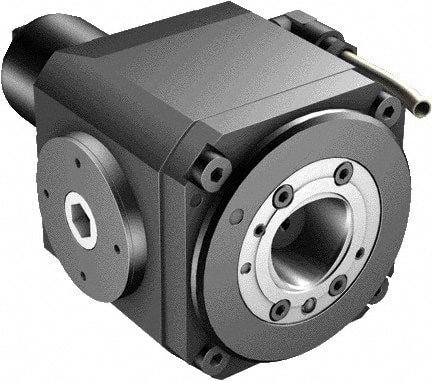 Sandvik Coromant - Neutral Cut, C4 Modular Connection, Adapter/Mount Lathe Modular Clamping Unit - 6.319" OAL, Through Coolant - Exact Tooling