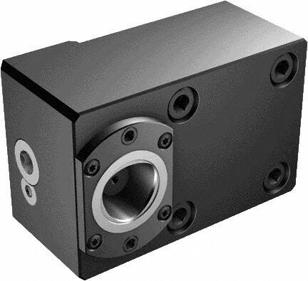 Sandvik Coromant - Left Hand Cut, C3 Modular Connection, Adapter/Mount Lathe Modular Clamping Unit - 32mm Square Shank Diam, 2.382" OAL, Through Coolant - Exact Tooling