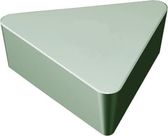 Sandvik Coromant - TPGN323 Grade 670 Ceramic Turning Insert - Uncoated, 60° Triangle, 3/8" Inscr Circle, 1/8" Thick, 3/64" Corner Radius - Exact Tooling