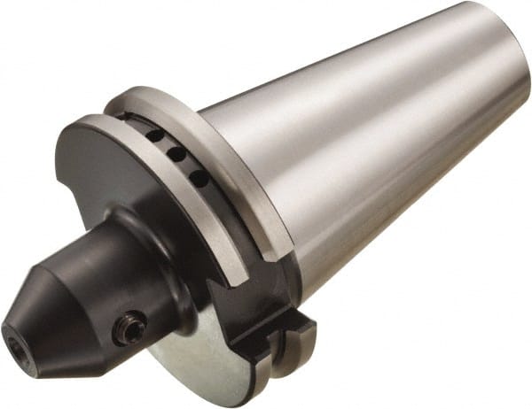 Sandvik Coromant - End Mill Holder/Adapter - 26.8mm Nose Diam, 100mm Projection, Through-Spindle & DIN Flange Coolant - Exact Tooling