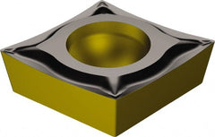 Sandvik Coromant - TNMG332 SF Grade 1105 Carbide Turning Insert - TiAlN2 Finish, 60° Triangle, 3/8" Inscr Circle, 3/16" Thick, 1/32" Corner Radius - Exact Tooling