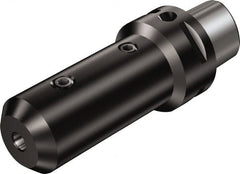 Sandvik Coromant - C8;25 System Size, Modular Tool Holding System Adapter - 90mm Projection, 49mm Body Diam, 138mm OAL, Through Coolant - Exact Tooling