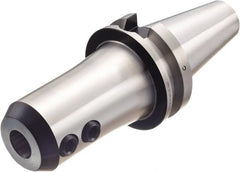 Sandvik Coromant - BT50 Taper Shank 25mm Hole End Mill Holder/Adapter - 49.8mm Nose Diam, 160mm Projection, Through-Spindle & DIN Flange Coolant - Exact Tooling