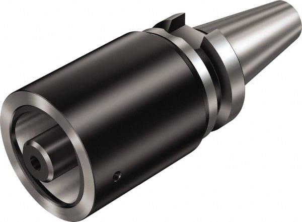 Sandvik Coromant - C5 System Size, BT30 Taper, Modular Tool Holding System Adapter - 80mm Projection, 50mm Body Diam, 128.4mm OAL, Through Coolant - Exact Tooling