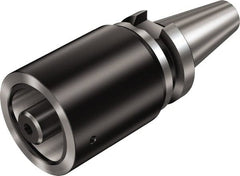 Sandvik Coromant - C5 System Size, BT30 Taper, Modular Tool Holding System Adapter - 80mm Projection, 50mm Body Diam, 128.4mm OAL, Through Coolant - Exact Tooling