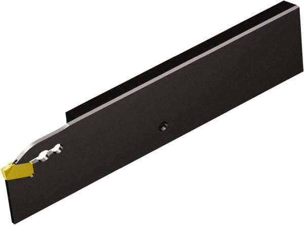 Sandvik Coromant - 33mm Max Depth of Cut, Left Hand Cut, Indexable Grooving Blade - 8.33mm Insert Width, G Seat Size, QD-RL..C..D Insert Style, Series CoroCut QD - Exact Tooling
