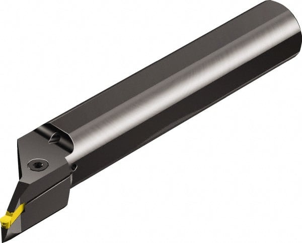 Sandvik Coromant - 63.5mm Min Bore Diam, 254mm OAL, 40mm Shank Diam, R/LAX123..B-020 Indexable Boring Bar - N123J2-0600- AM Insert - Exact Tooling
