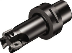 Sandvik Coromant - 3 Inserts, 50mm Cut Diam, 50mm Arbor Diam, 18mm Max Depth of Cut, Indexable Square-Shoulder Face Mill - 90° Lead Angle, 100mm High, R790-2205.. Insert Compatibility, Through Coolant, Series CoroMill 790 - Exact Tooling