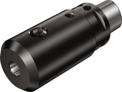 Sandvik Coromant - C6;32 System Size, Modular Tool Holding System Adapter - 95mm Projection, 56mm Body Diam, 133mm OAL, Through Coolant - Exact Tooling