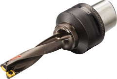 Sandvik Coromant - 76mm Max Drill Depth, 4xD, 19mm Diam, Indexable Insert Drill - C4 Coromant Shank - Exact Tooling