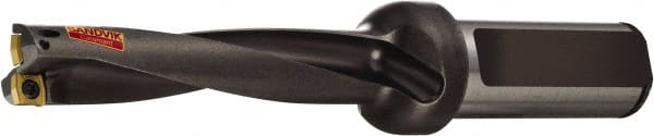 Sandvik Coromant - 71.37mm Max Drill Depth, 5xD, 14.27mm Diam, Indexable Insert Drill - 19.05mm Shank Diam, 3/4 Cylindrical Shank - Exact Tooling