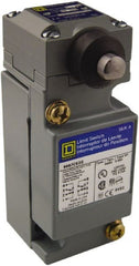 Square D - DPDT, 2NC/2NO, 600 Volt Screw Terminal, Plunger Actuator, General Purpose Limit Switch - 1, 2, 4, 6, 12, 13, 6P NEMA Rating, IP67 IPR Rating - Exact Tooling