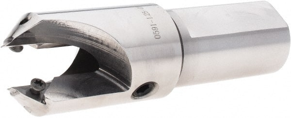 Iscar - Series ChamRing, 1.496" Overall Diam, 5.21" OAL Drilling Chamfer Ring - XCGT 09... Insert - Exact Tooling