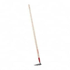 Razor-Back - 4-1/2" High x 7" Wide Square Steel Hoe - 54" Long Wood Straight Handle - Exact Tooling