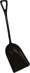 Remco - 17" High x 14" Wide Square Plastic Shovel - 42" Long Plastic D-Grip Handle - Exact Tooling